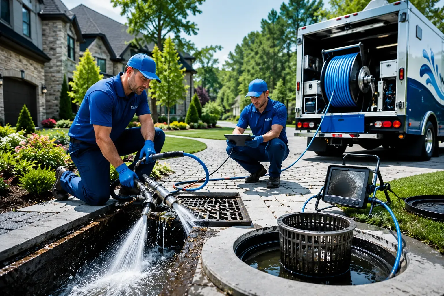 Local outdoor drain cleaning professionals in Kenova, WV